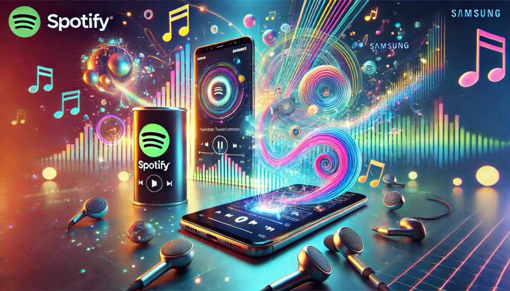 Spotify and samsung revoluzing