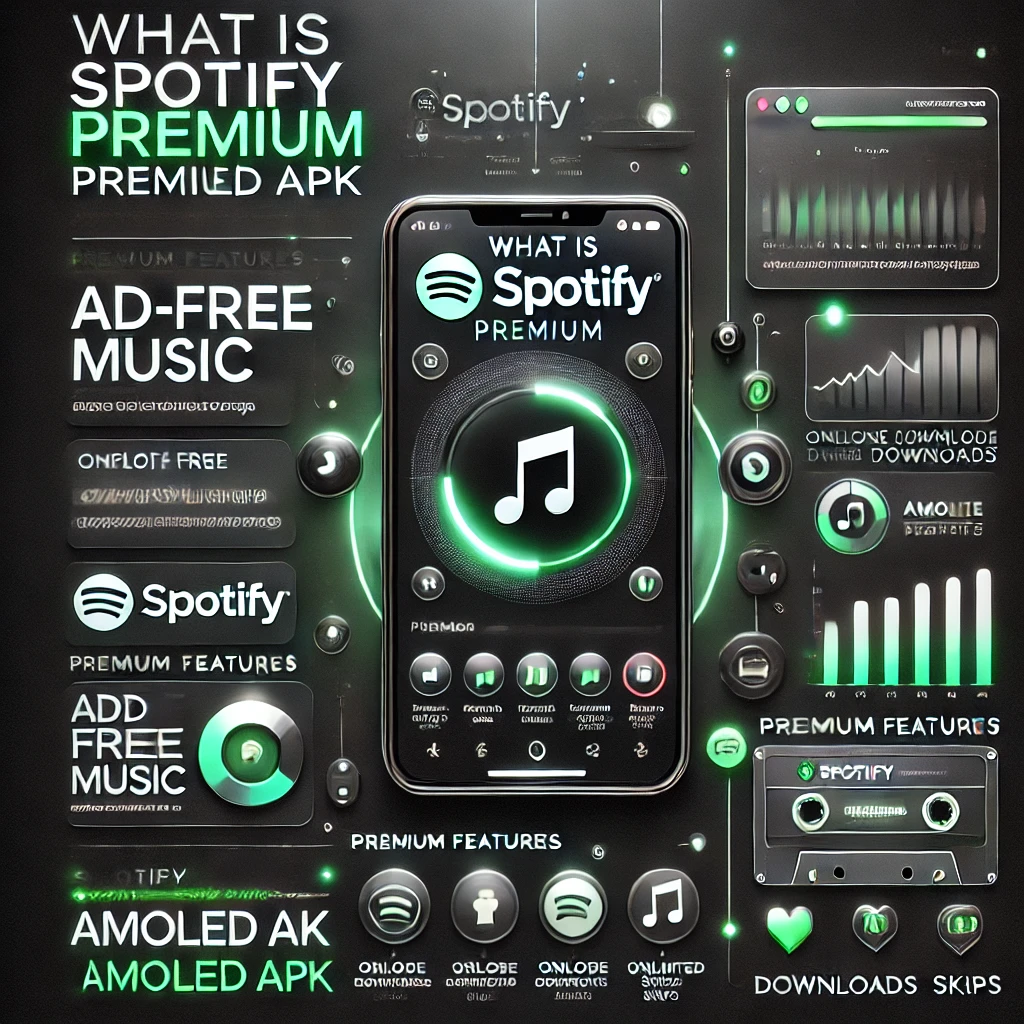 What is Spotify Premium AMOLED APK